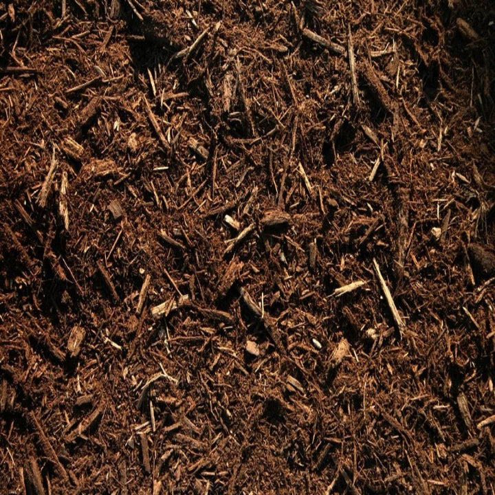 Triple Brown Shredded Mulch